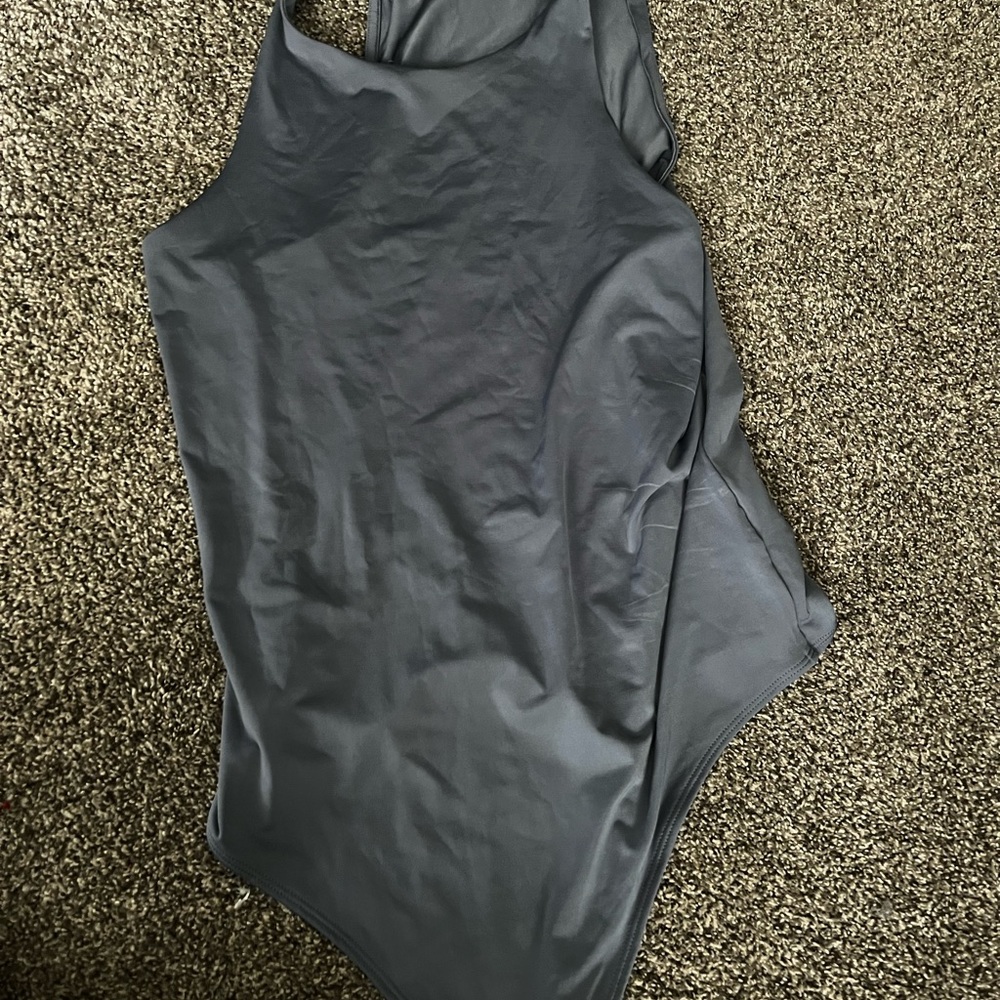 Express Grey/Blue Bodysuit